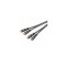 Cablu 2x RCA 3m OFC dublu ecranat Goobay