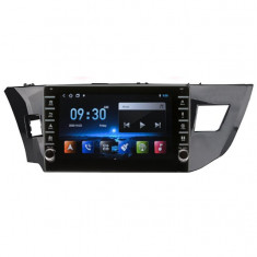 Navigatie Toyota Corolla E170 2013-2018 AUTONAV Android GPS Dedicata, Model PRO 32GB Stocare, 2GB DDR3 RAM, Display 9", WiFi, 2 x USB, Bluetooth, Quad