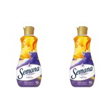 Set 2 x Balsam de Rufe Superconcentrat Semana Extra Fresh, Spring Bloom, 75 Spalari, 1500 ml