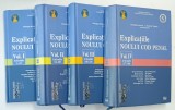 EXPLICATIILE NOULUI COD PENAL , ARTICOLELE I - 366 , VOLUMELE I - IV , editie coordonata de GEORGE ANTONIU si TUDOREL TOADER , 2015 - 2016 *MICI DEFEC