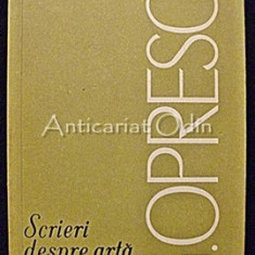 Scrieri Despre Arta - G. Oprescu