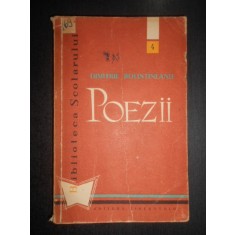 Dimitrie Bolintineanu - Poezii (1959, Colectia Biblioteca Scolarului)