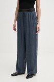 MMC STUDIO pantaloni femei, drept, high waist, NABIL.NEO
