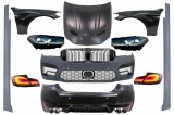 Pachet Exterior Complet BMW Seria 5 F10 (2010-2017) Conversie la G30 LCI M5 Design Performance AutoTuning