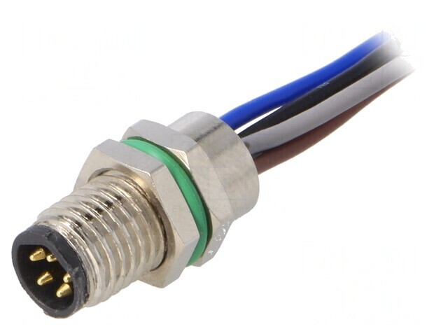 Conector M8 Tată 5PIN Montare Panou
