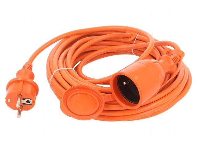 Prelungitor alimentare portocaliu 10m 10A
