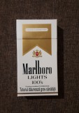 Pachet plin, tigari MARLBORO LIGHTS anii 2000