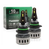 BZRSH Set 2 Becuri LED Auto F10 SuperLED 120W 9000Lm H7