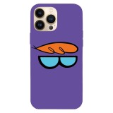 Husa compatibila cu Apple iPhone 11 Pro, Viceversa, model Dexter Glasses , Silicon, TPU