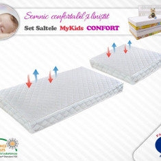 Set saltele MyKids Cocos Confort II 120x70x10 (cm) + 50x70x10 (cm)