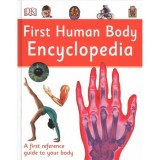 Carte "First Human Encyclopedia" - Anatomie și Funcționare Corp Uman pentru Copii 5-8 ani, &Icirc;nvățare Interactivă