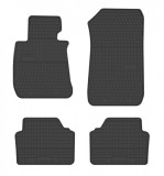 Covorase Auto Cauciuc BMW Seria 3 E90 E91 E92 (2005-2012) Rezaw - Presuri Interior Dedicate, Protectie Mocheta, Fara Miros