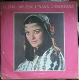 Disc Vinil &lrm;Elena Jurjescu &lrm;&ndash; Nană, Coșereană- Electrecord &lrm;-EPE 02221
