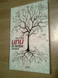 Ion Coja - Unu in limba romana (Editura Semne, 2007)