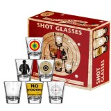 Cumpara ieftin Set 6 pahare shots - Shot Glasses | The Unemployed Philosophers Guild