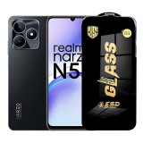 Folie de Protectie pentru Realme Narzo N53, TEO, Sticla Securizata ESD, Margini Negre, Rezistenta la Zgirieturi, Antistatica, 0.35 mm, Transparenta