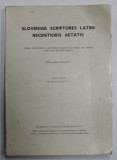 SLOVENIAE SCRIPTORES LATINI RECENTIORIS AETATIS , 1972, TEXT IN LIMBA LATINA