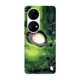 Husa compatibila cu Huawei Mate 40 model Totoro Nap, Silicon, TPU, Viceversa, Transparent, Carcasa