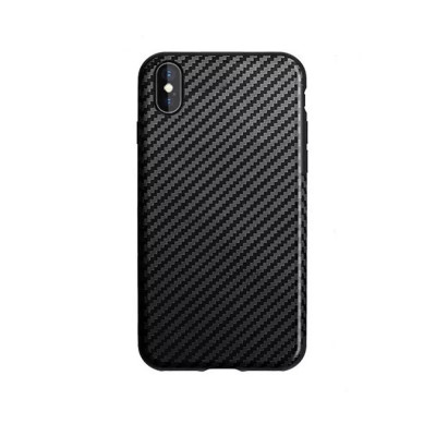 Husa telefon pentru Iphone X din silicon, flexibila, Gonga&amp;reg; Negru foto