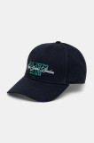 Pepe Jeans șapcă de baseball din bumbac TALBOT CAP culoarea albastru marin, modelator, PM040570