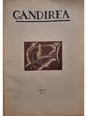 Revista Gandirea, anul IV, nr. 4 (editia 1924) foto