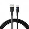 Cablu Date si Incarcare USB-A - Lightning Joyroom A13, 18W, 2m, Negru, Apple