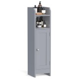 Cumpara ieftin Dulap baie Vasagle, BBC310P36, Gri 20 x 18 x 80 cm