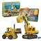 Cubic Fun - Joc Educativ STEM National Geographic puzzle 3D Excavator si
