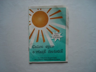 Calea spre o viata fericita foto