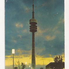 FG2 - Carte Postala - GERMANIA - Munchen, Olympiaturm, circulata 1972