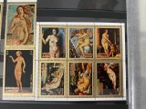 PC210 - AJMAN 1971 Pictura Venus, serie MNH, 8v