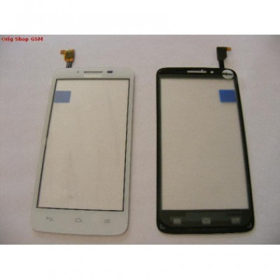 Geam cu Touchscreen Huawei Ascend Y511 alb Original foto