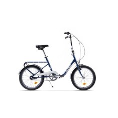 Bicicleta Pliabila Pegas Practic Retro 3S PRACTICR3S201GLB, 20&quot;, Albastru Cobalt