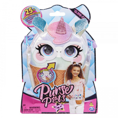 Purse pets unicorn in forma de inghetata foto