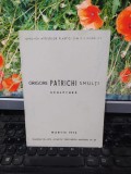 Grigore Patrichi Smulți, Sculptură, martie 1973, galeriile Simeza, București 195