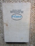 DICTIONAR DE RIME - Nicolae Lazar - Editura Stiintifica, 1969, 417 p.