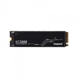 SSD KINGSTON KC3000, 4TB, M.2, PCIe Gen4.0 x4, 3D TLC Nand, R/W: 7000/7000 MB/s, &quot;SKC3000D/4096G&quot;