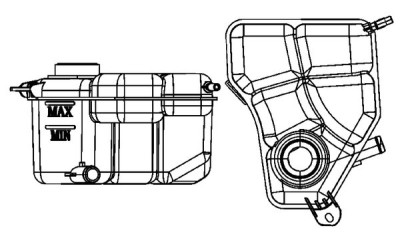 MAHLE CRT 133 000S Vas de expansiune, racire foto