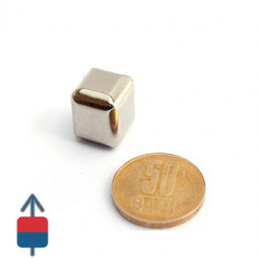 Magnet neodim cub 15 mm rotunjit