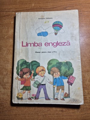 manual de limba engleza - pentru clasa a 4-a - din anul 1977 foto
