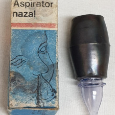 ASPIRATOR NAZAL la cutie originala anul 1983 CEAUSESCU - piesa de colectie