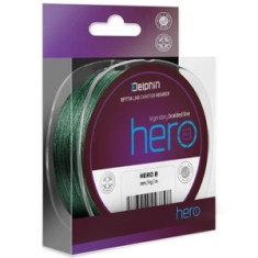 Fir Textil Delphin Hero 8 Verde, 0.40mm, 26.40kg, 1000m foto