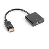 Lanberg adapter Displayport(M)-&amp;gt;HDMI(F) 10cm