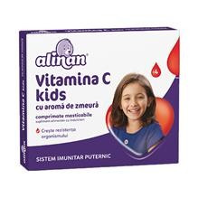 Alinan Vitamina C Zmeura 20cpr Fiterman Cod: fitt00085 foto