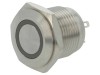 Comutator anti-vandalism IP65 2A 36VDC &Oslash;16mm