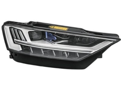 Far AUDI A8 (D5), 07.2017-, partea Dreapta, HELLA, cu functie mascare faruri faza lunga; Tip=MATRIX; Laser+LED; electric; fara unitate control LED; f foto