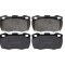 Placute frana Land Rover 90/110 (Dhmc), 09.1983-07.1990, Defender Cabrio (Ld), 08.1990-02.2016, Discovery 1 (Lj, Lg), 06.1989-10.1998, Range Rover 1