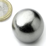 Cumpara ieftin Magnet neodim sfera &Oslash;26 mm, putere 9 kg, N38
