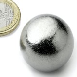 Magnet neodim sfera &Oslash;26 mm, putere 9 kg, N38