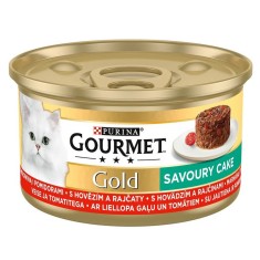 Conserva Gourmet GOLD - Tort savuros cu vita ?i ro?ii, 85g foto